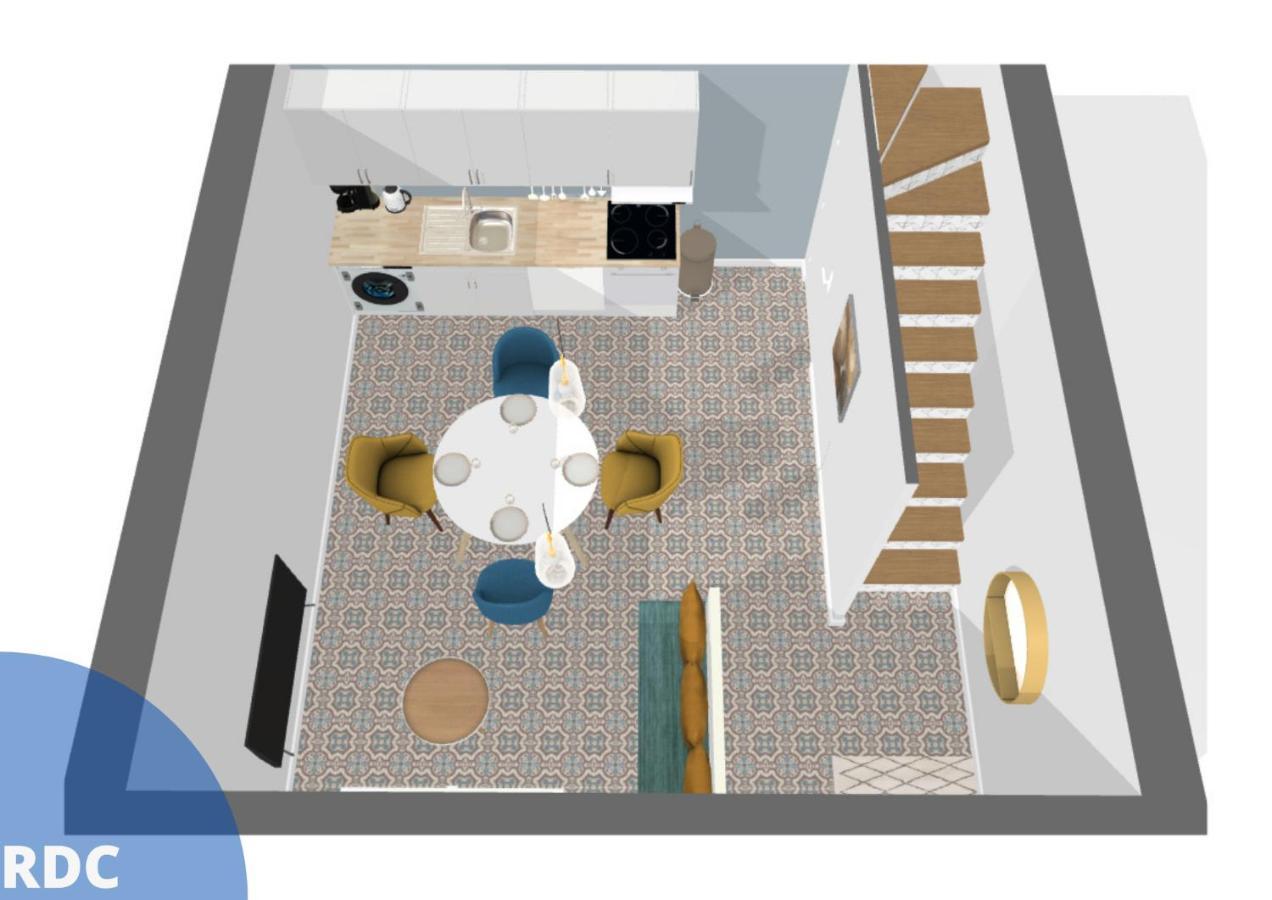 康布雷*Maison Bel-Etage-Netflix-Wifi-Coeur De Ville*公寓 外观 照片